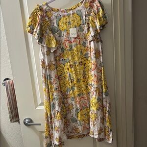 Free People NWT Yara Mini Dress Size L